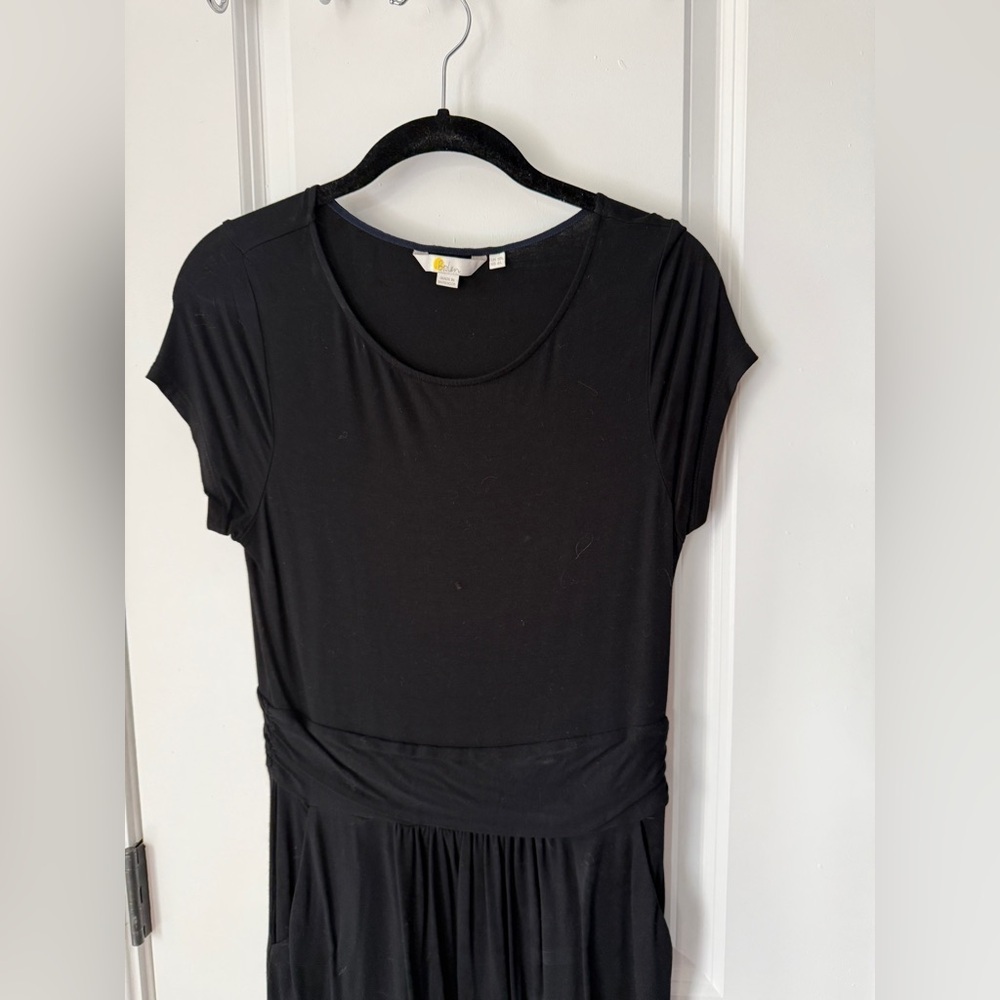 Boden Black Amelie Dress 6 long - Picture 2 of 7